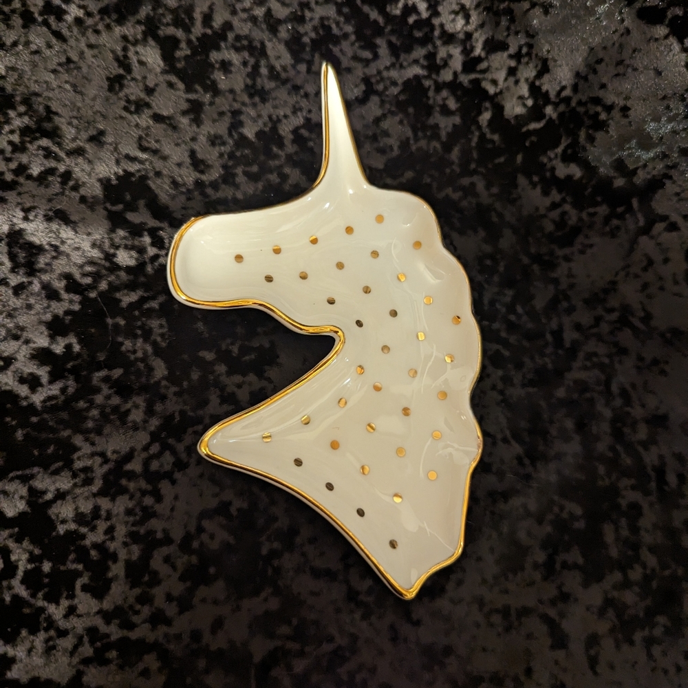 Unicorn jewelry dish / holder